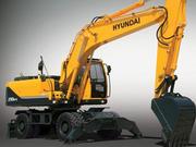 Колесный экскаватор HYUNDAI модели R210W-9S