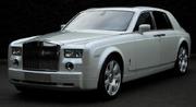 Аренда на свадьбу  Rolls-Royce Phantom белого/черного цвета.